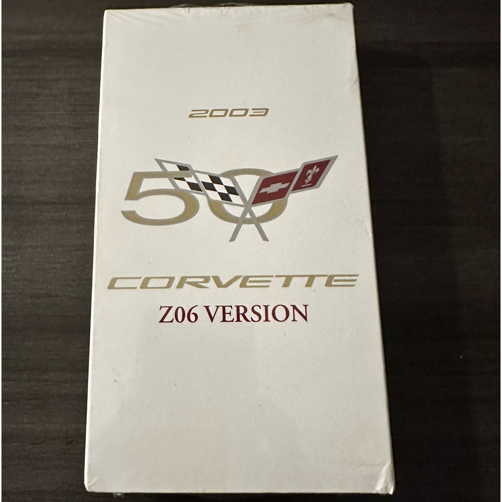 🏁Owners Manual VHS for 50th Anniversary Corvette ZO6🏁